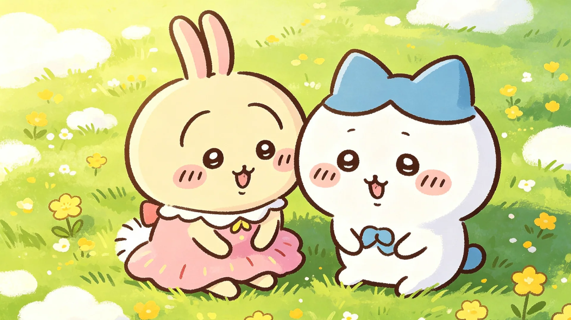 spring field illustration